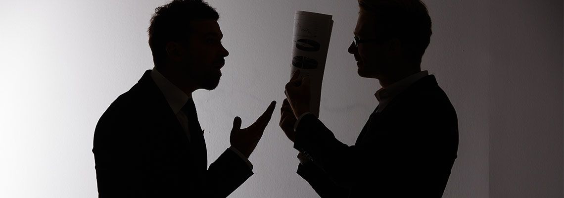 Argument between business partners