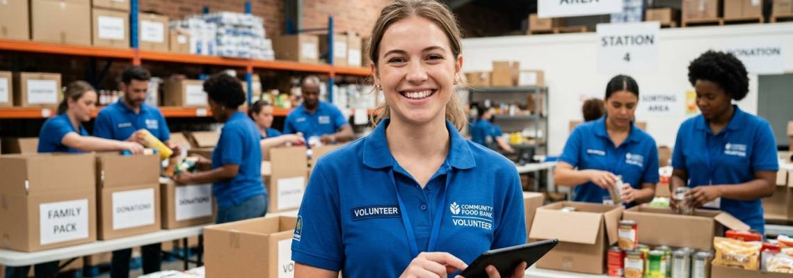 Happy women working in a nonprofit organization