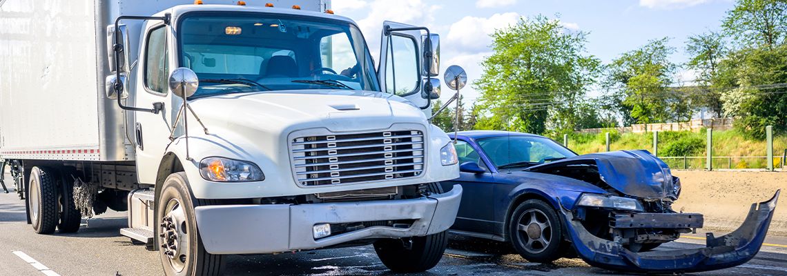 Semi-Truck collision with car
