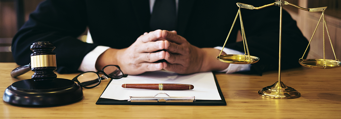 Judge gavel with Justice lawyers