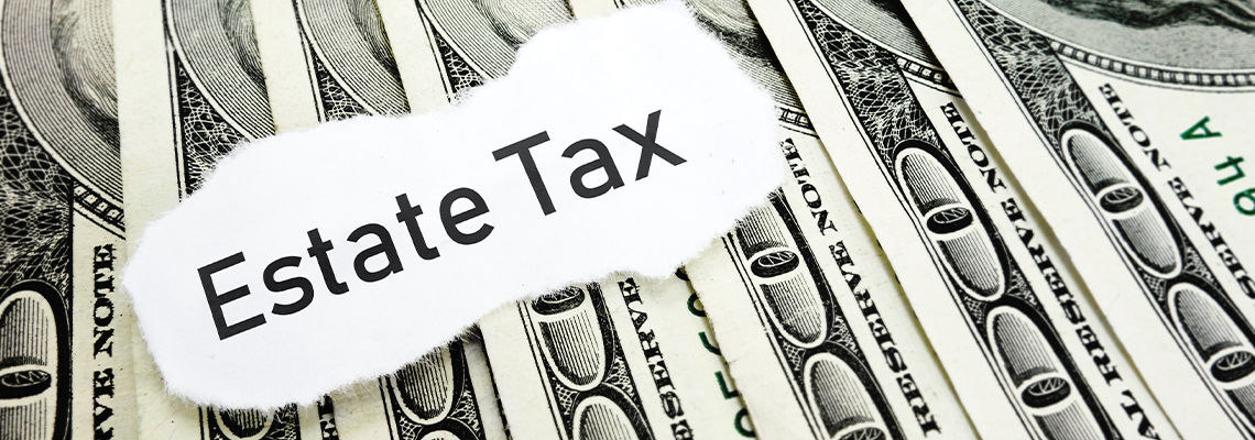 Estate Tax on Paper above Cash