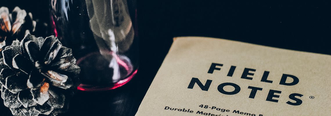 packet of field notes