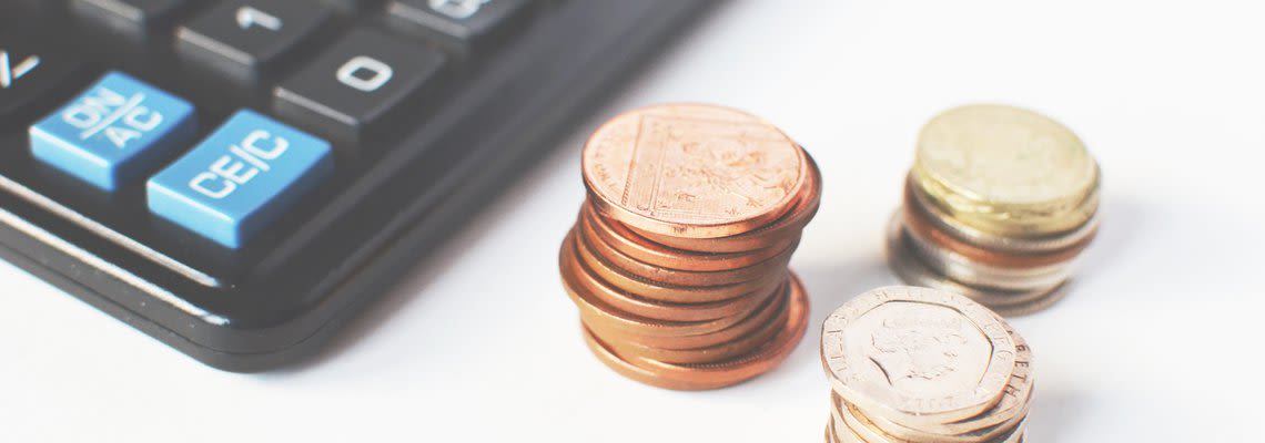stacks of coins