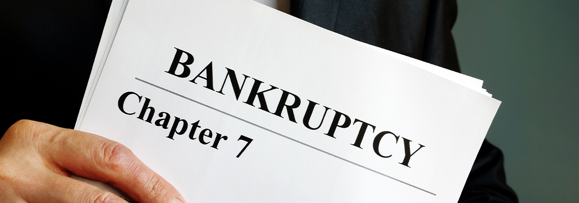 Bankruptcy Chapter 7 documents in the hands of lawyer