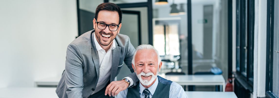 Father and son in office