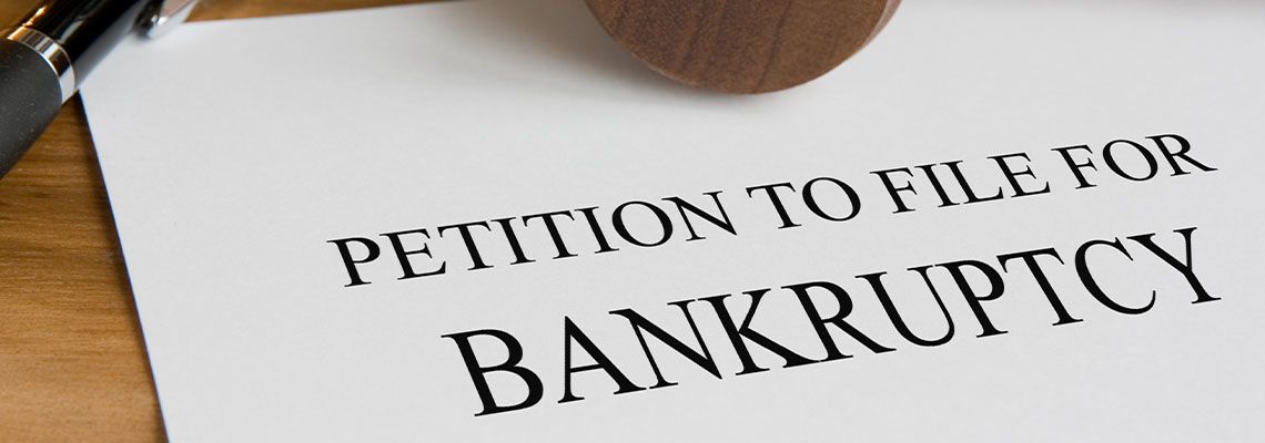 Petition to file for Bankruptcy
