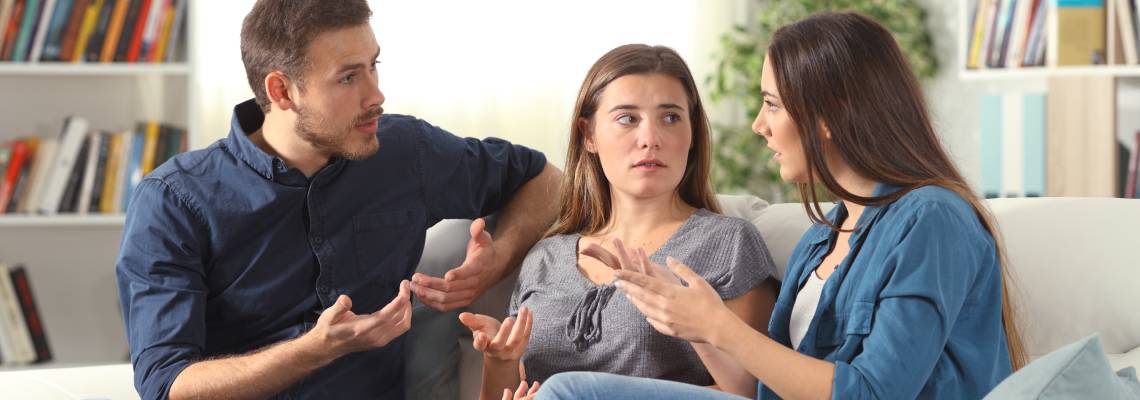 Argument between heirs