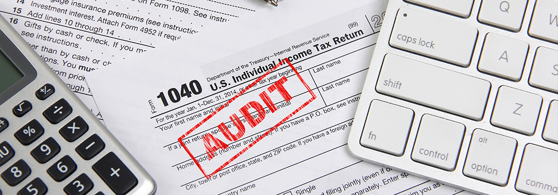 Filing online taxes and being audited