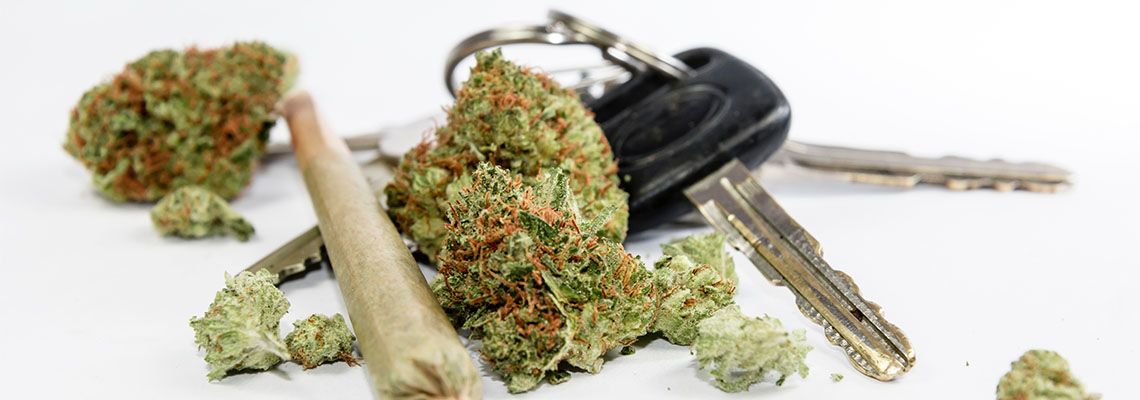 Marijuana and car keys