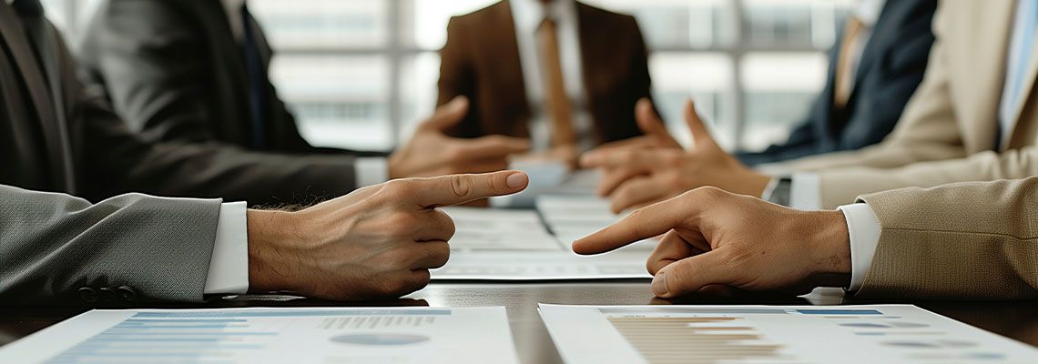 Disagreement among shareholders in meeting