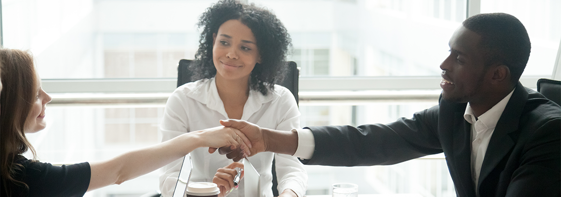 Mediation between couple in lawyer office