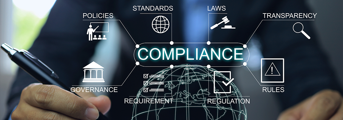 Compliance global infographic concept of legal certification of different countries