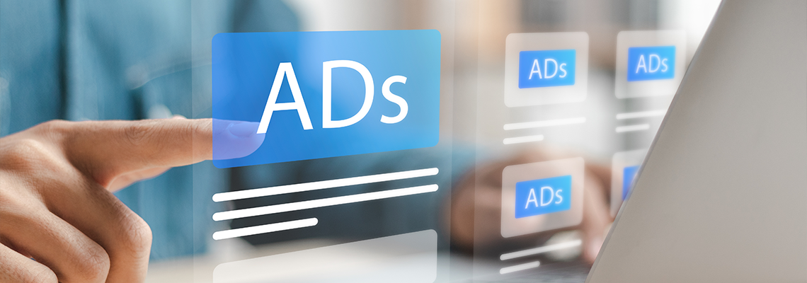 Websites with inbound ads to optimize click through rates