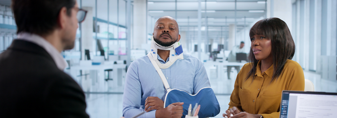 A Lawyer Helps An Injured Worker File Disability Claims