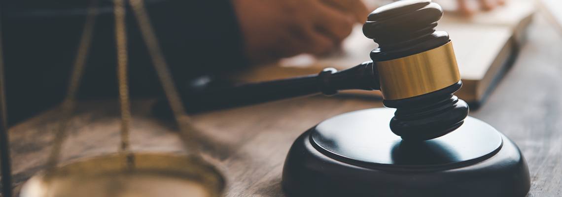 Law theme, mallet of the judge, law enforcement officer