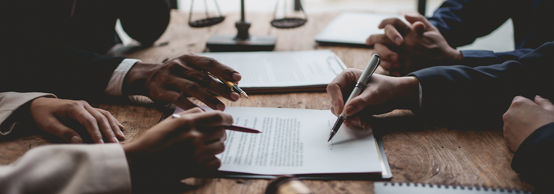 Legal execution department makes an appointment with the customer
