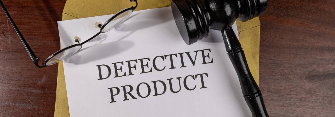 Gavel and Defective Product file in table