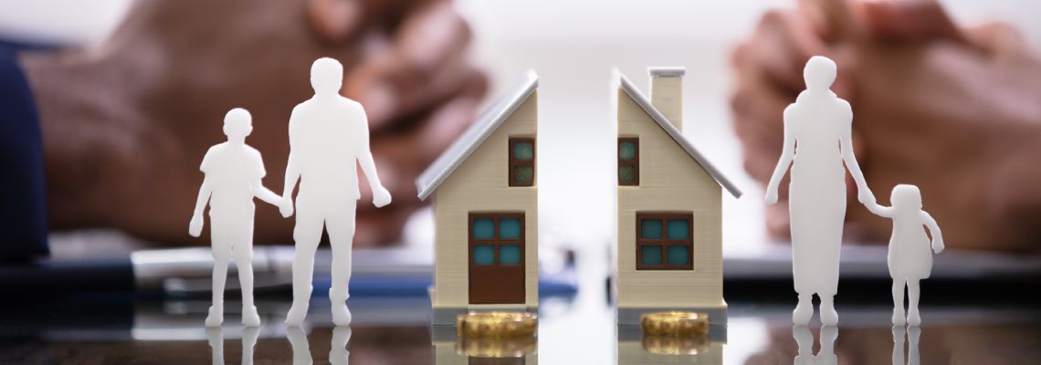 Divided Family and House model in table