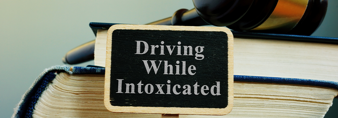 DWI driving while intoxicated law and books