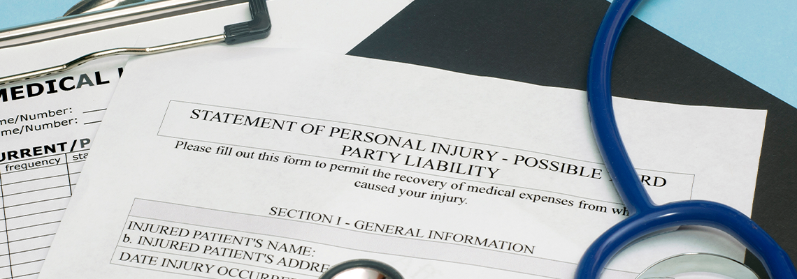 Personal Injury Claim Form