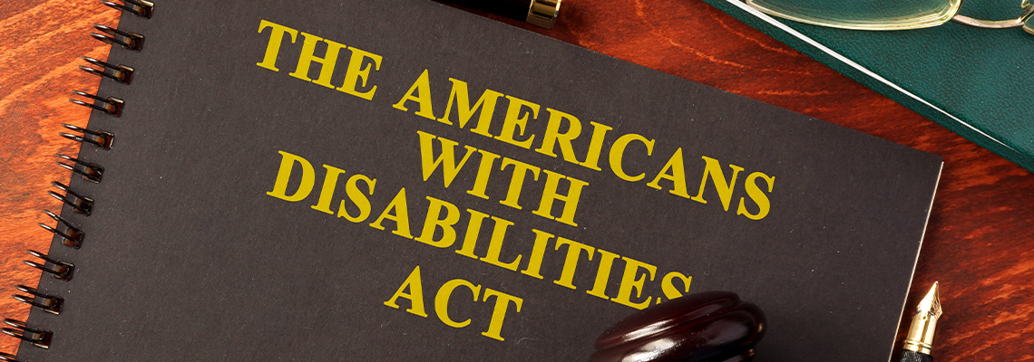 Book with title The Americans with Disabilities Act (ADA)