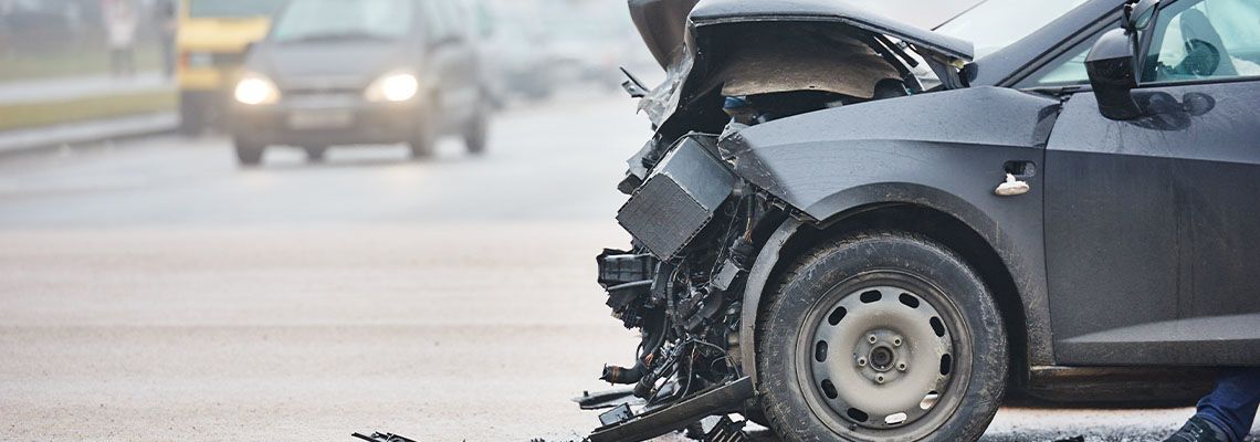 Car Accident on Highway