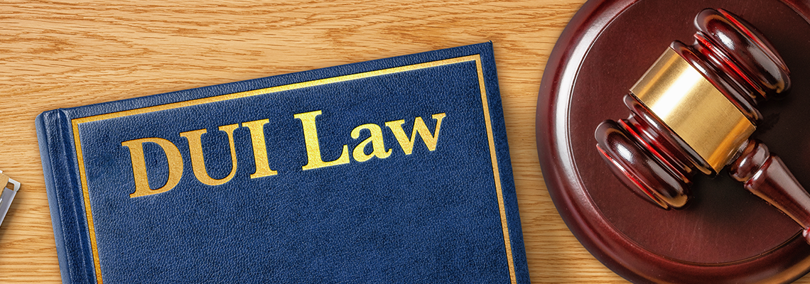 A gavel with a law book - DUI Law