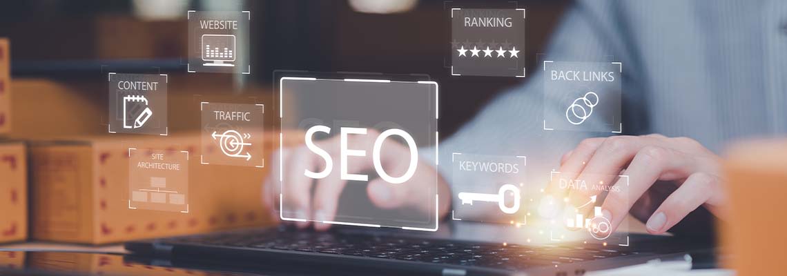 Image showing online marketing and optimization of sites