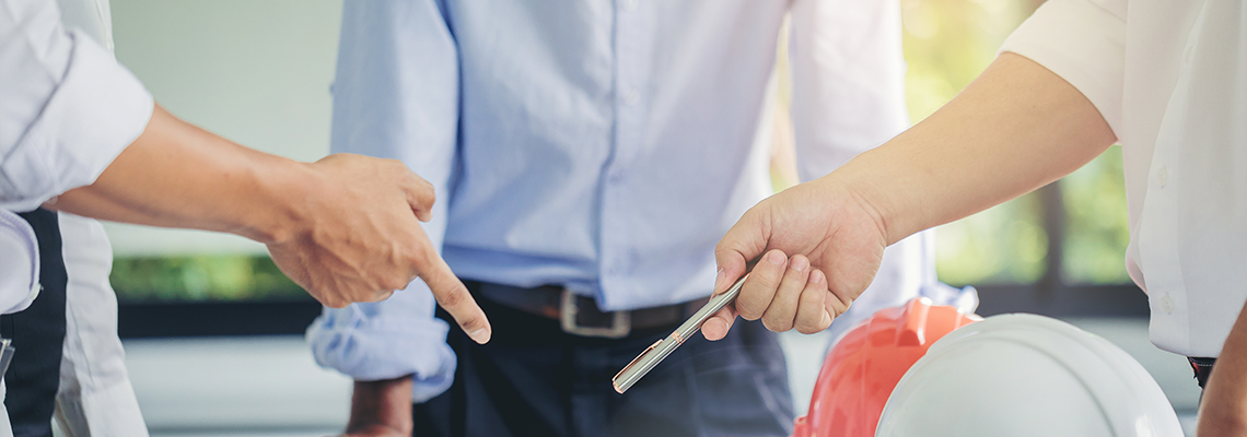 Partners in Business having argument