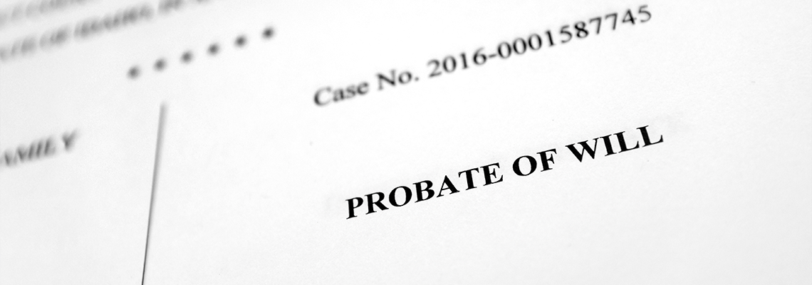Probate Filings Court Document Estate Planning