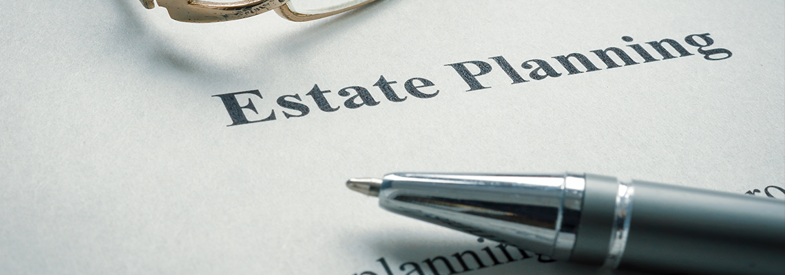 Information about Estate planning and old glasses.