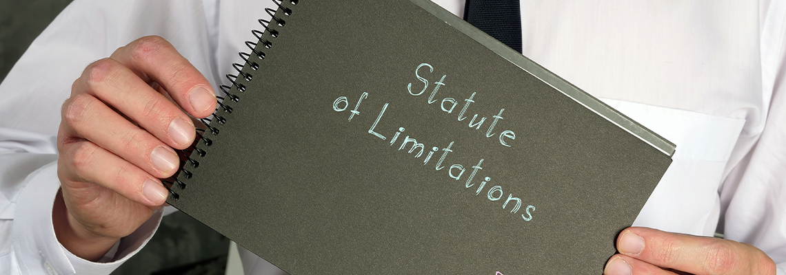 Conceptual photo about Statute of Limitations with written text