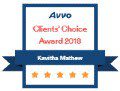 Avvo Clients Choice 2018 badge