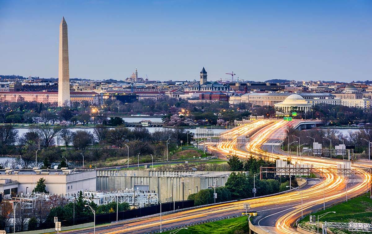 Washington DC skyline