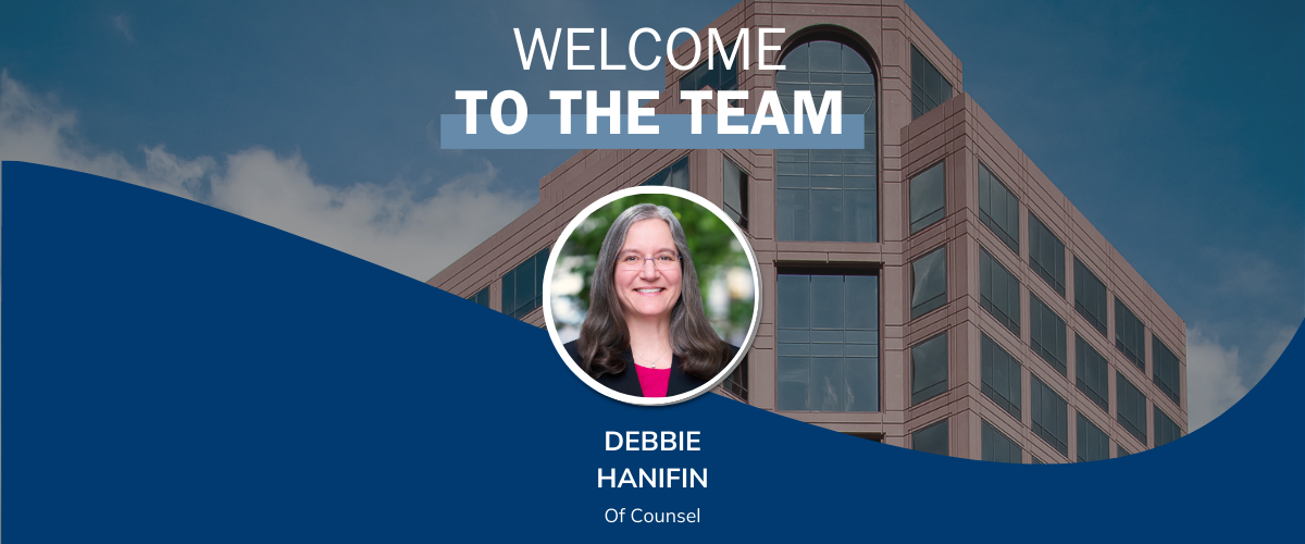 Welcome Debbie Hanifin