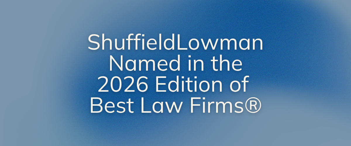 ShuffieldLowman Named in the 2026 Edition of Best Law Firms