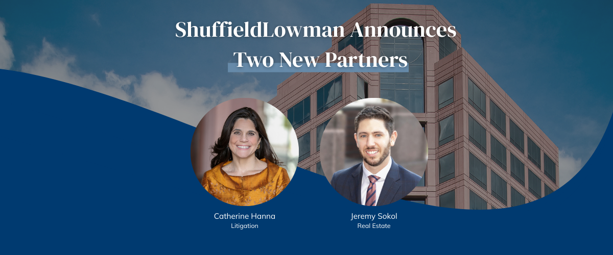 Catherine Hanna & Jeremy Sokol Partner Announcement