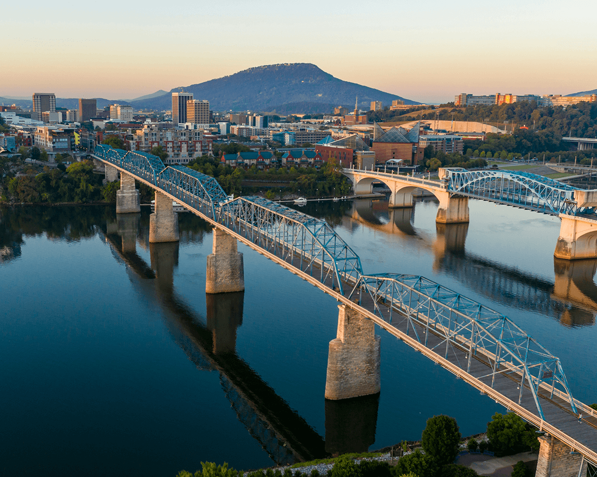 Chattanooga, Tennessee downtown skyline