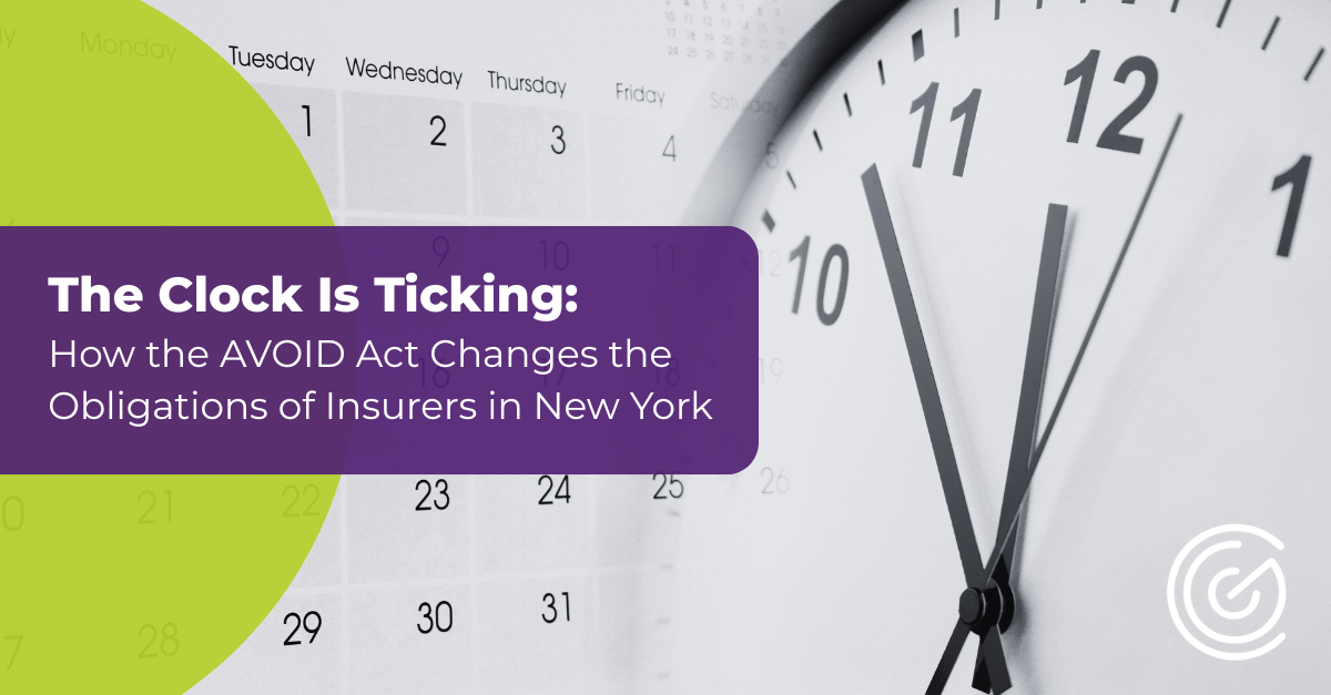 How the AVOID Act Changes the Obligations of Insurers in New York
