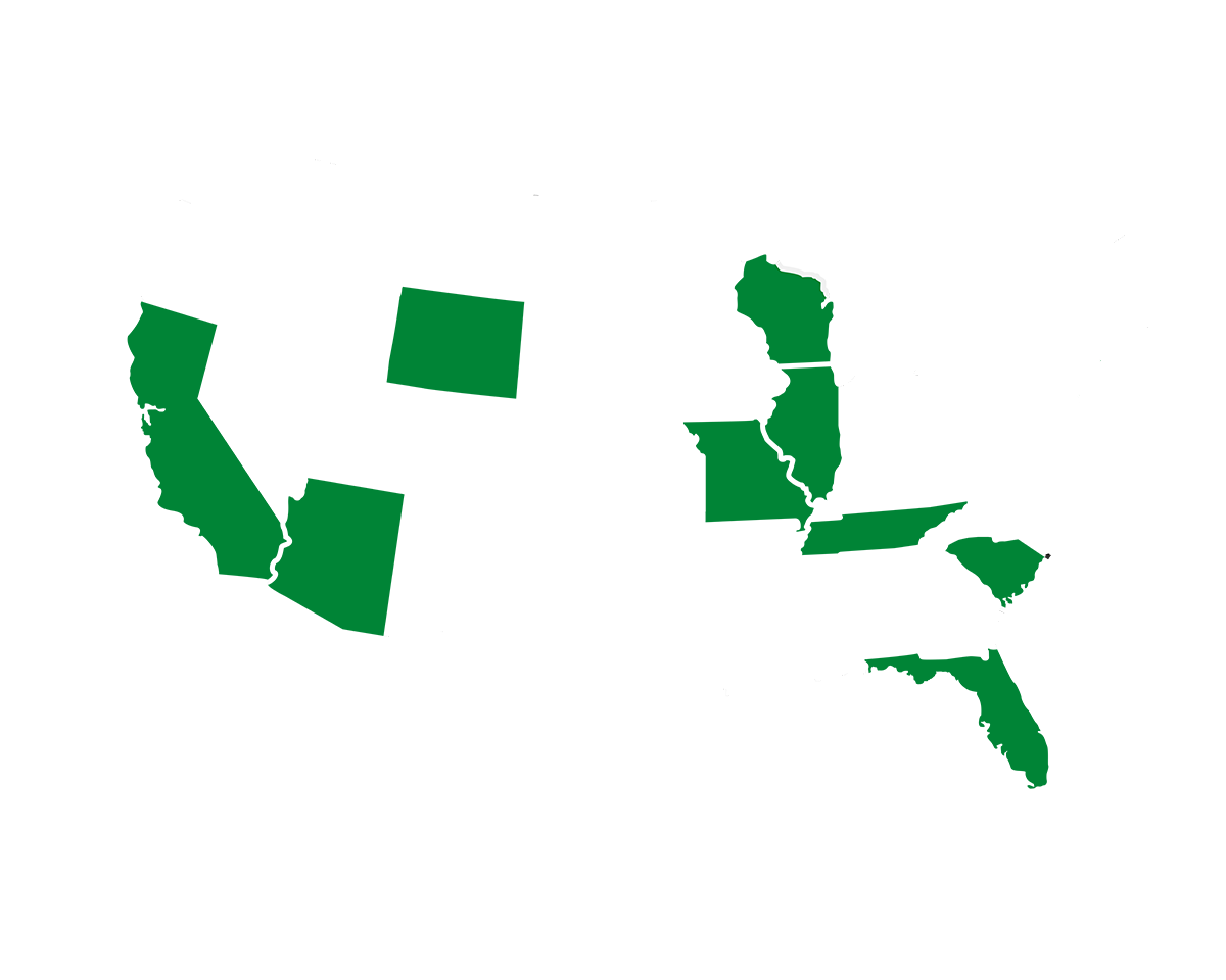 Licensed States