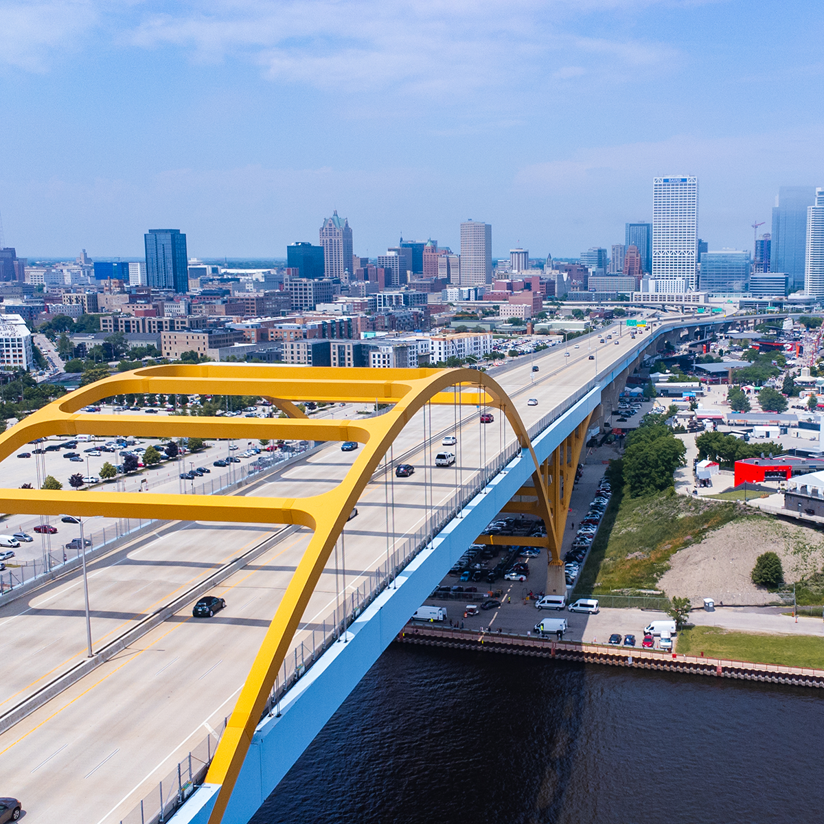 Bridge in Milwaukee, Wisconsin