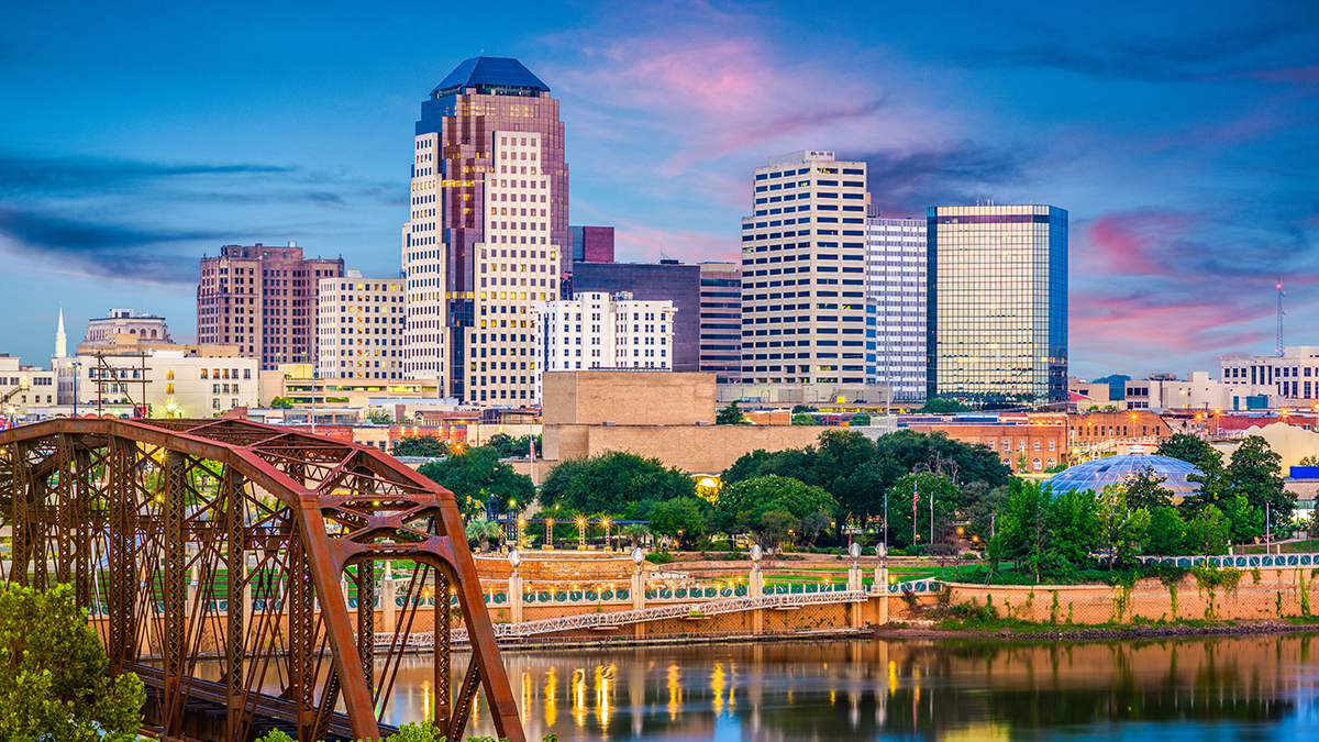 Shreveport, LA cityscape