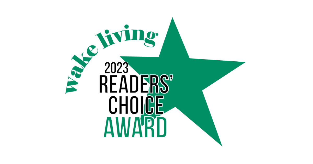 Wake Living 2023 readers' choice award