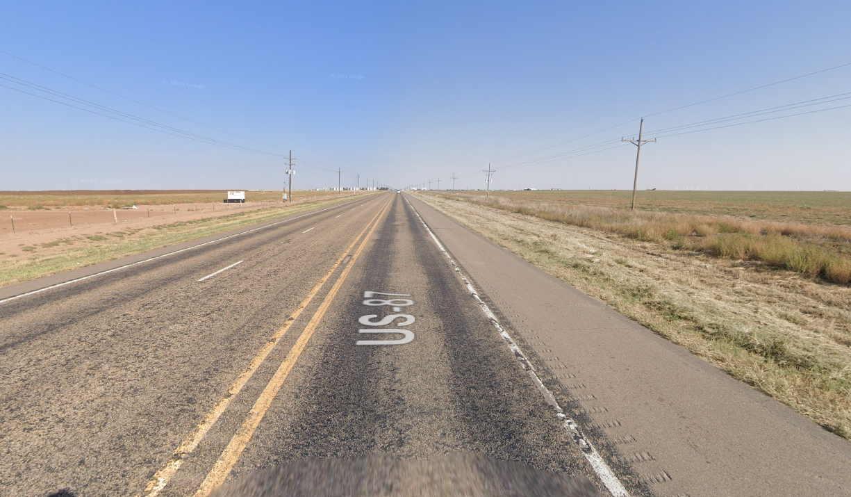 U.S. 87 near County Road 8