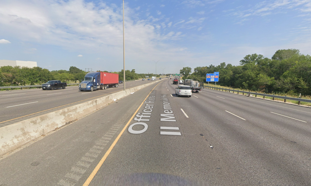 I-635 near North Gross Road