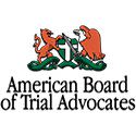 American Board of Trial Advocates badge