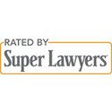 Rated by Super Lawyers badge