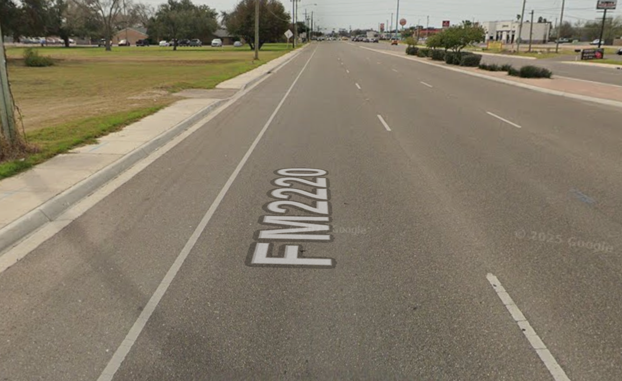 FM 2220 near Mile Line 6