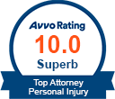 Avvo Rating badge 10.0