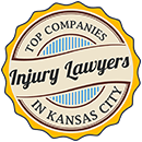 Top Companies in Kansas City Injury Lawyers badge
